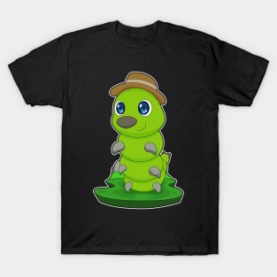 Caterpillar Gentleman Hat T-Shirt